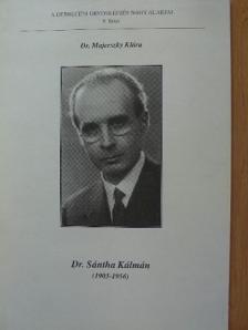 Dr. Majerszky Klára - Dr. Sántha Kálmán [antikvár]