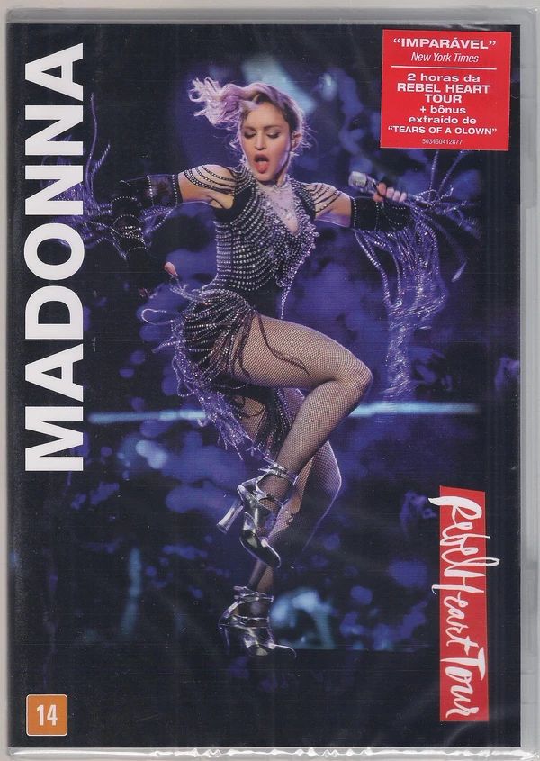 REBEL HEART TOUR DVD MADONNA