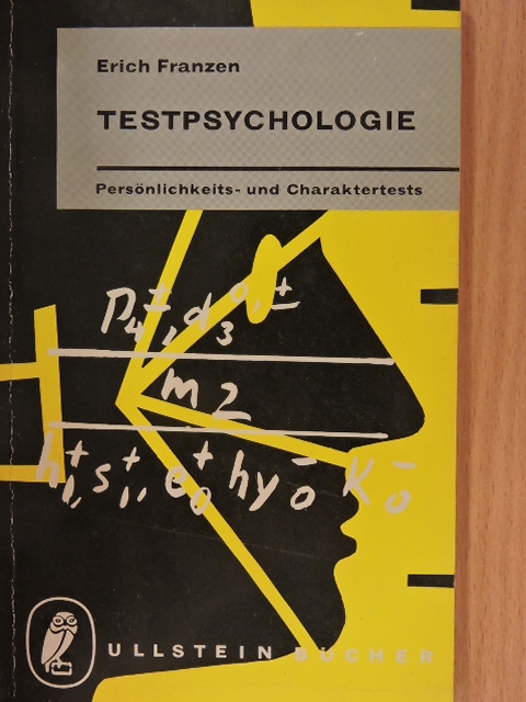 Erich Franzen - Testpsychologie [antikvár]