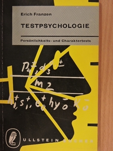 Erich Franzen - Testpsychologie [antikvár]