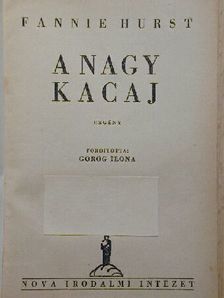 Fannie Hurst - A nagy kacaj [antikvár]