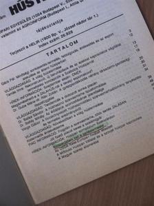 Dr. Balika Sándor - Vágóállat- és hústermelés 1990/7. [antikvár]