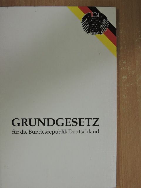 Grundgesetz für die Bundesrepublik Deutschland [antikvár]