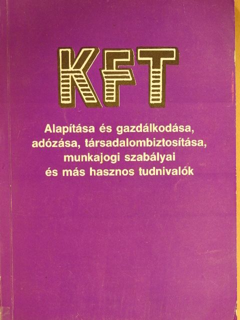 Csáki Ferenc - KFT [antikvár]