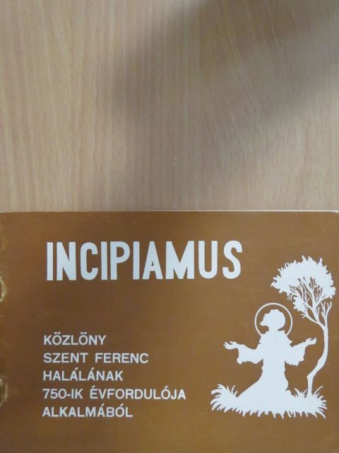Incipiamus [antikvár]