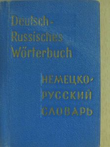 O. D. Lipschiz - Deutsch-Russisches Taschenwörterbuch (minikönyv) [antikvár]