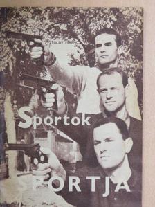 Toldy Ferenc - Sportolj Velünk 1967. szeptember [antikvár]