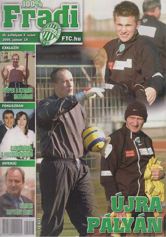 Privacsek András (szerk.) - 100% Fradi III. évf. 3. szám [antikvár]