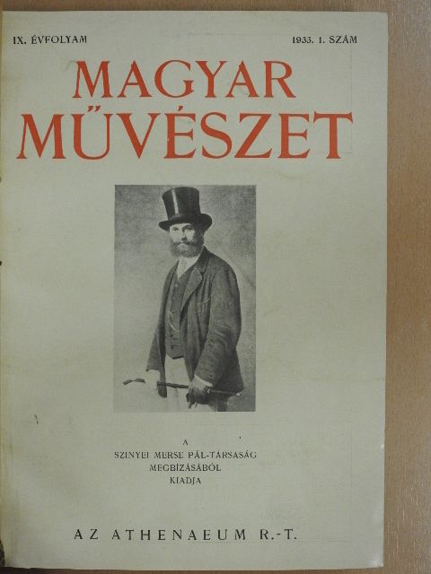 Dömötör István - Magyar Művészet 1933. (nem teljes évfolyam) [antikvár]