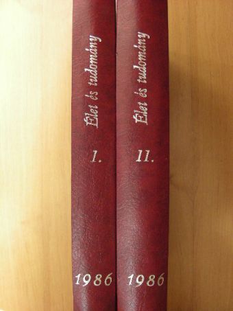 Bizám György - Élet és Tudomány 1986. január-december I-II. [antikvár]