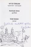 Erdei Sándor - Hit és türelem (dedikált) [antikvár]