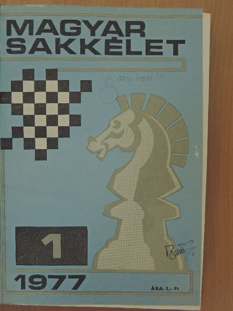 Bán Jenő - Magyar Sakkélet 1977-78. január-december [antikvár]