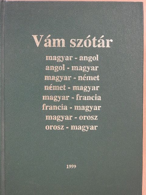 Vám szótár [antikvár]