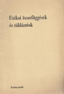 Kugler Sándorné - Fizikai összefüggések és táblázatok [antikvár]