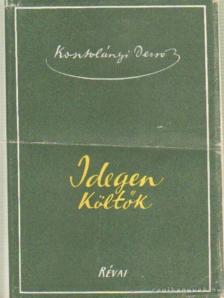 Kosztolányi Dezső - Idegen költők [antikvár]
