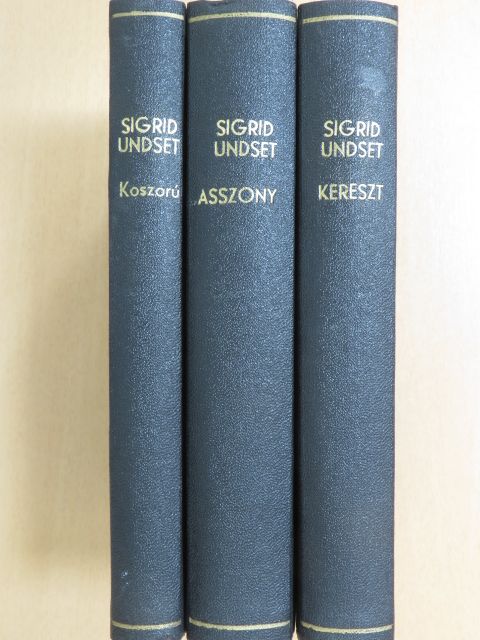 Sigrid Undset - Kristin Lavransdatter I-III. [antikvár]