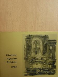 Fővárosi Operett Színház 1966 [antikvár]