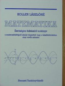 Koller Lászlóné - Matematika [antikvár]