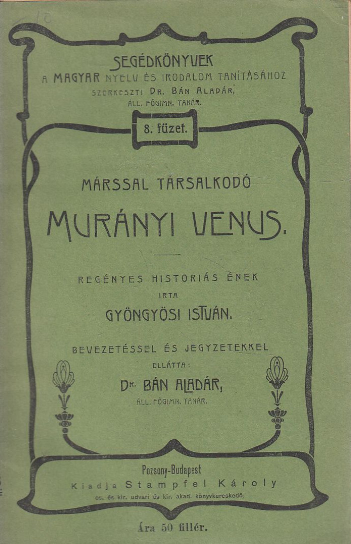 Gyöngyösi István - Murányi Venus [antikvár]