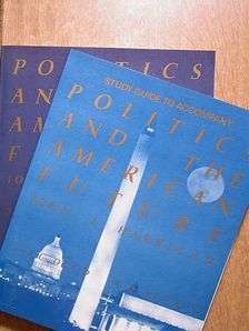 John J. Harrigan - Politics and the American Future/Study guide to Accompany [antikvár]