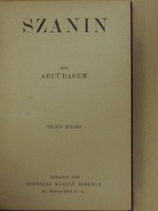 Arcübasew - Szanin [antikvár]