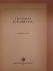 Aczél Etelka - Geofizikai Közlemények 1968/3. [antikvár]