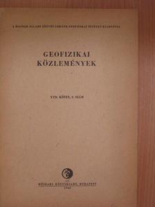 Aczél Etelka - Geofizikai Közlemények 1968/3. [antikvár]