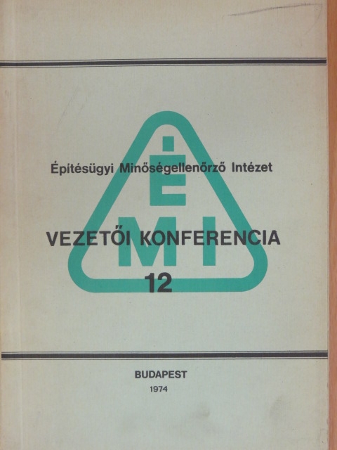 Babos Miklós - Vezetői konferencia 12. [antikvár]
