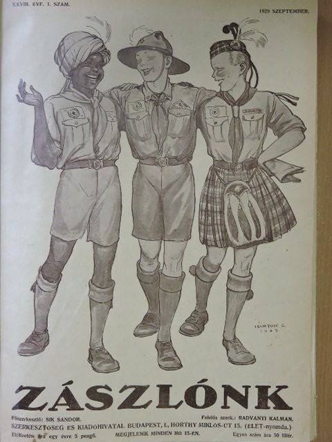 Dr. Szabó János - Zászlónk 1929. szeptember-1932. június/1932. (nem teljes évfolyam) [antikvár]