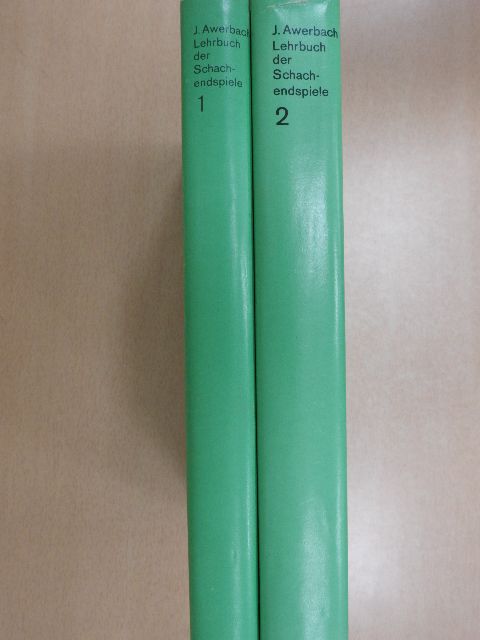 Juri Awerbach - Lehrbuch der Schachendspiele I-II. [antikvár]