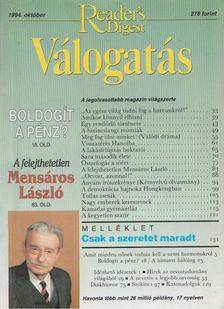 Keresztes Péter - Reader's Digest Válogatás 1994. Október [antikvár]