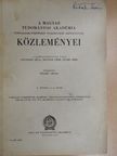 Ágoston György - A Magyar Tudományos Akadémia Társadalmi-Történeti Tudományok Osztályának közleményei 1954/1-4. [antikvár]