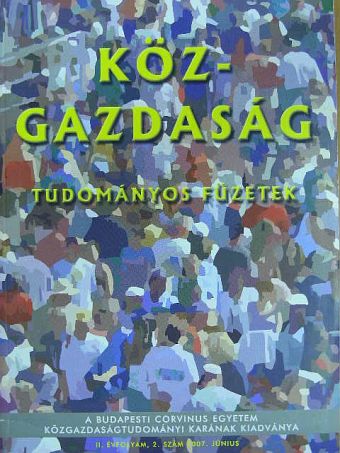 Balogh László - Köz-gazdaság 2007. június [antikvár]