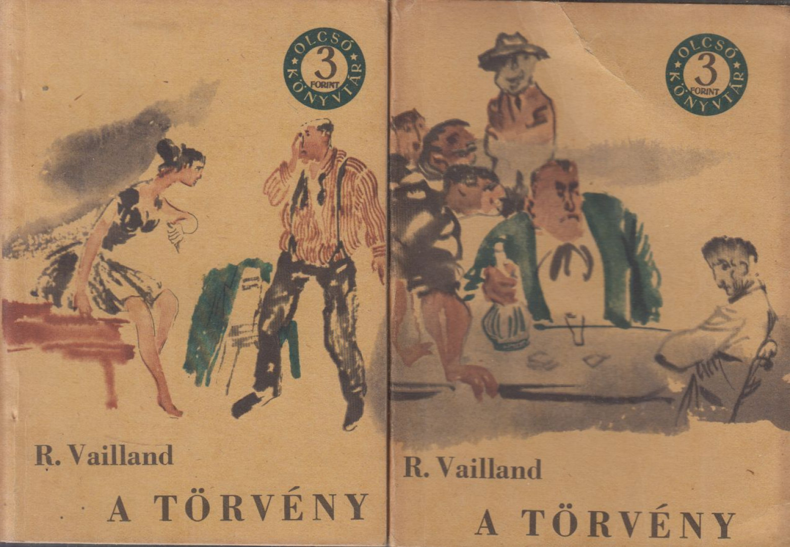 Vailland, Rogerr - A törvény I-II. kötet [antikvár]