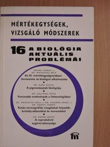 Dr. Barna József - A biológia aktuális problémái 16. [antikvár]