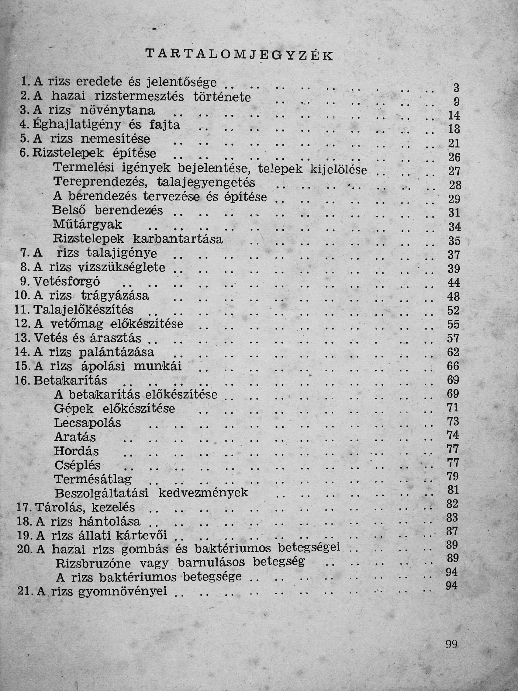 Járányi György - Rizstermesztés [antikvár]