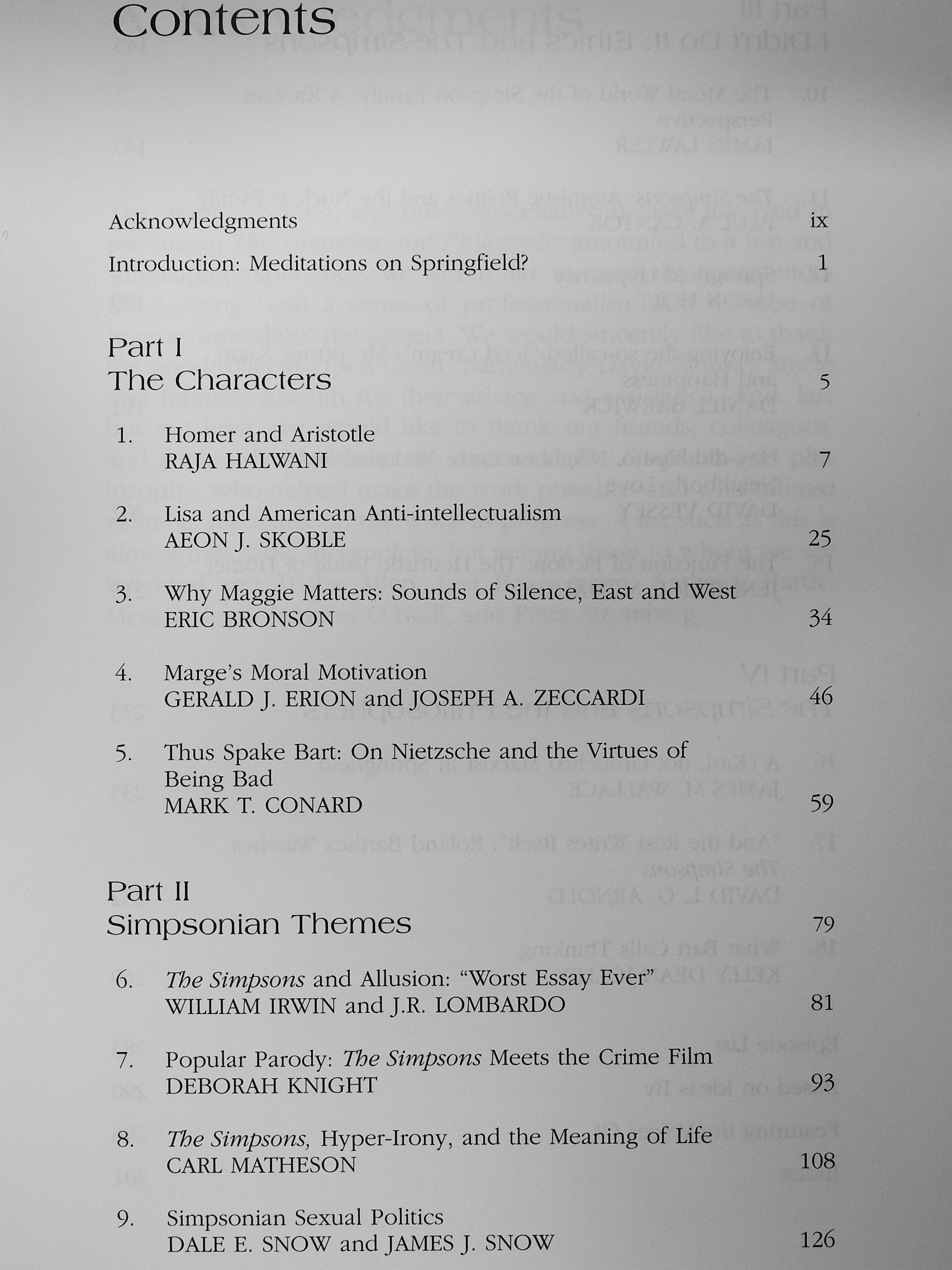 The Simpsons and Philosophy [antikvár]
