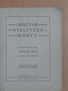 Magyar nyelvvédő könyv [antikvár]