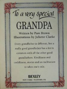 Pam Brown - To a very special Grandpa [antikvár]
