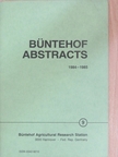 H. Beringer - Büntehof Abstracts [antikvár]