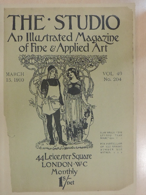 The Studio march 15. 1910 [antikvár]
