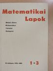 Horváth Miklós - Matematikai Lapok 1978-1983. [antikvár]