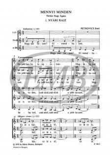 PETROVICS EMIL - MENNYI MINDEN NŐI(GYERMEK)KAROK NEMES NAGY ÁGNES VERSEIRE