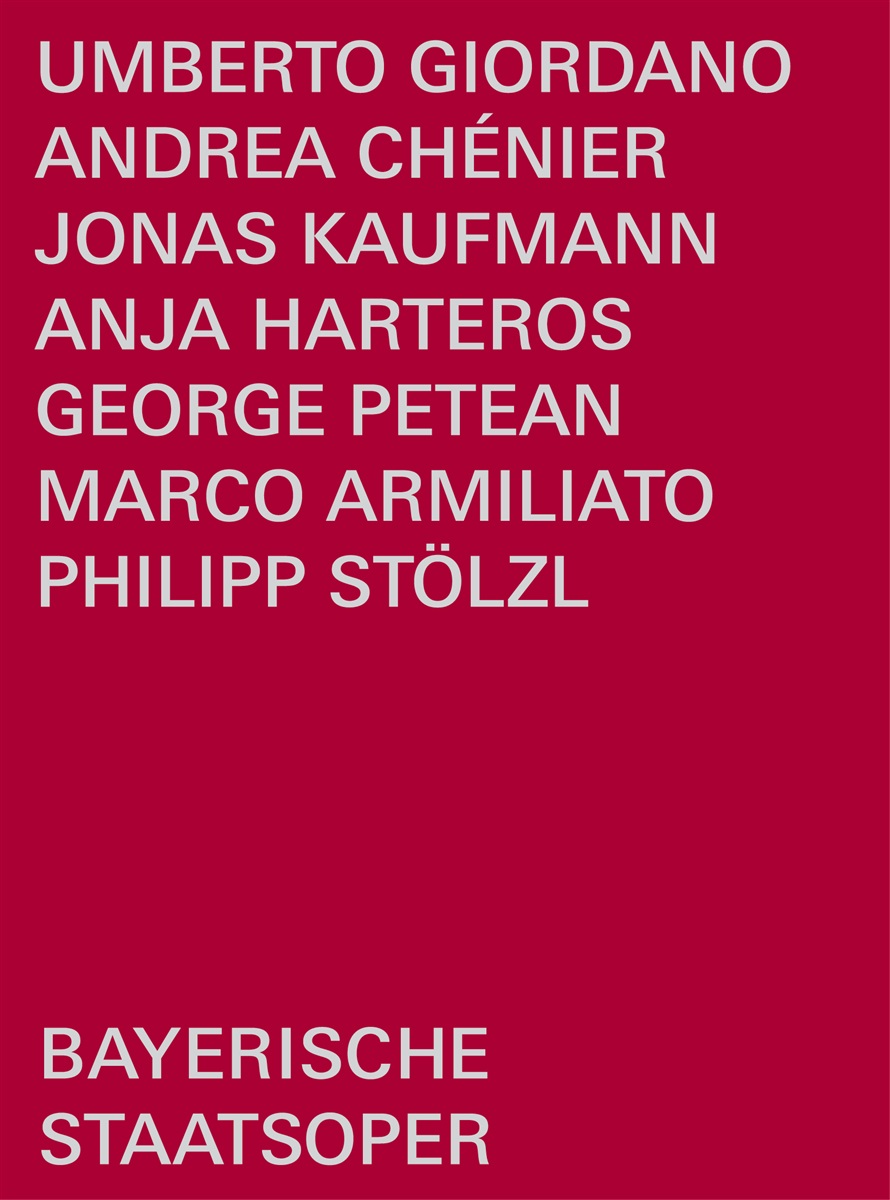 GIORDANO - ANDREA CHÉNIER DVD KAUFMANN, HARTEROS