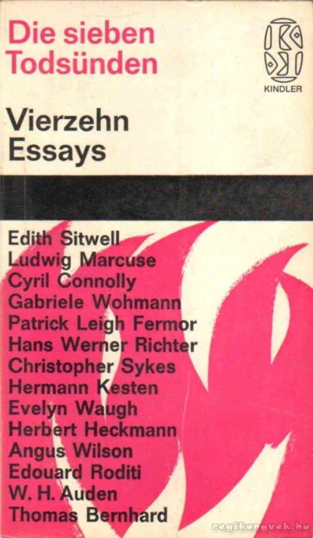 Falkenberg, Hans-Geert - Die sieben Todsünden [antikvár]