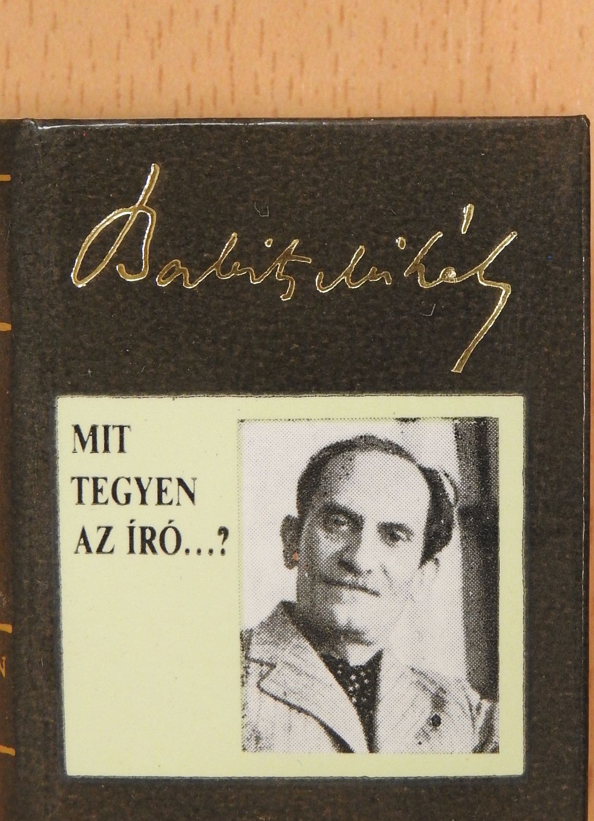 Babits Mihály - Mit tegyen az író a háboruval szemben? (minikönyv) [antikvár]