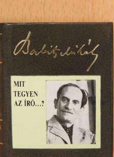 Babits Mihály - Mit tegyen az író a háboruval szemben? (minikönyv) [antikvár]