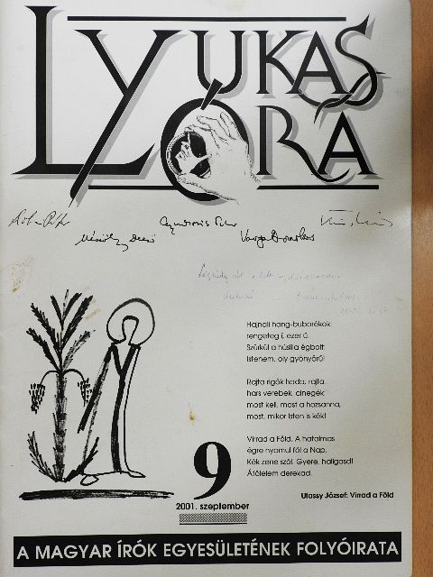 Bakos Ildikó - Lyukasóra 2001. szeptember [antikvár]