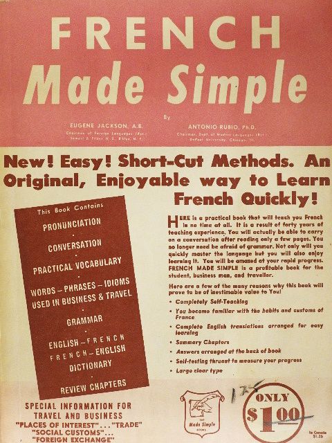 Antonio Rubio - French Made Simple [antikvár]