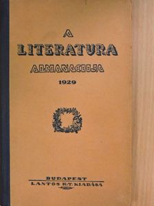 A Literatura almanachja 1929 [antikvár]